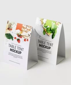 Alternative view of Table Tent Cards
